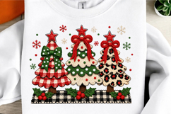 Three Christmas Trees PNG Product Image 3