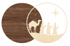 Three Kings Laser Cut SVG File Product Image 2