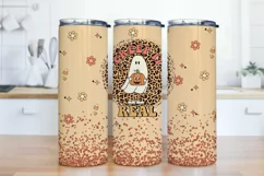 Halloween Tumbler Wrap Sublimation PNG - Creep It Real Product Image 2