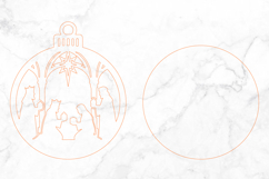 Three Wise Men Ornament SVG Laser Cut Product Image 3