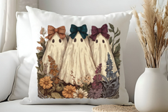 Vintage Halloween Coquette Ghosts PNG Product Image 2