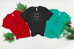 Christmas Shirts Mockup Bella Canvas 3001 Group Multiple Product Image 1