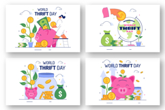10 World Thrift Day Illustration Product Image 3
