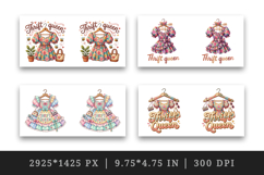 Thrifting mug wrap printable sublimation design Product Image 2