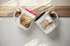 Thrifting mug wrap printable sublimation design Product Image 3