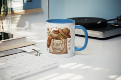 Thrifting mug wrap printable sublimation design Product Image 5