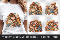 Thrifting t-shirt printable sublimation design png Product Image 1