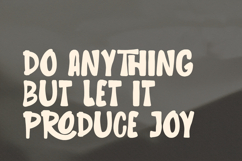 Thrilas Morsil Playful Psychedelic Display Font Product Image 4