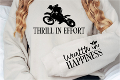 Thrill in effort Sleeve SVG Design Product Image 2