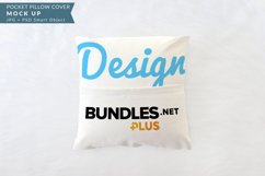 Pillow Cover with Pocket | Sublimation Mock up Product Image 1