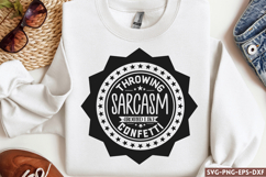 Throwing sarcasm around like SVG, Sarcastic S Product Image 1