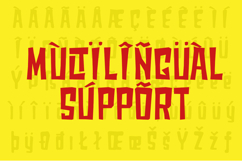 Thubing Drawing - Condensed Sans Serif Display Font Product Image 10