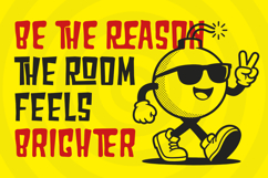 Thubing Drawing - Condensed Sans Serif Display Font Product Image 2