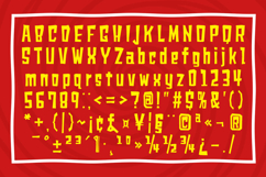 Thubing Drawing - Condensed Sans Serif Display Font Product Image 3