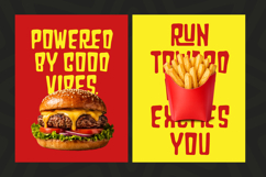 Thubing Drawing - Condensed Sans Serif Display Font Product Image 5