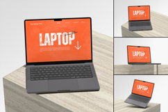 Laptop Mockup For Website Presentation Product Image 1