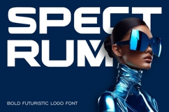 Respa bold futuristic logo font Product Image 2