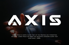 Respa bold futuristic logo font Product Image 3