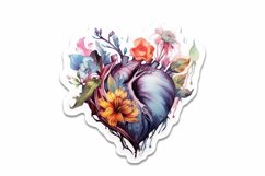 Watercolor Floral Sticker Sublimation Product Image 3