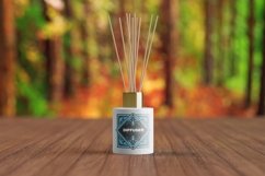 Reed Diffuser Glass Bottle Mockup Product Image 1
