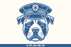 Police Dog Vector SVG Bundle Product Image 2