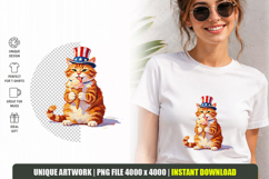 Funny Cat PNG Kitten Sublimation Product Image 1