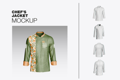 Men&#039;s Chef&#039;s Jacket Mockup Product Image 1