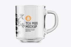 Clear Glass Mug Mockup Product Image 1