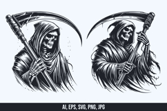 Grim Reaper SVG Design Bundle Product Image 2