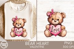 Valentine&#039;s Day Bear|Coquette Valentines Day|Coquette Bear Product Image 2