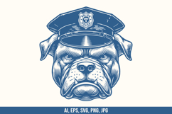Police Dog Vector SVG Bundle Product Image 3
