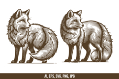 Fox Vector SVG Bundle Product Image 3