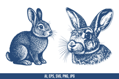 Rabbit Vector SVG Bundle Product Image 2