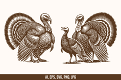 6 Turkey SVG Vector Design Bundle Product Image 2