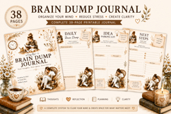 Cozy Brain Dump Journal Product Image 2