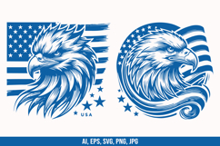 American Patriotic Eagle SVG Bundle Product Image 3