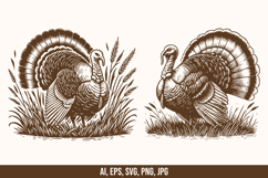 6 Turkey SVG Vector Design Bundle Product Image 3