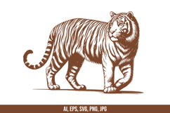 Tiger Vector SVG Bundle Product Image 3
