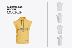 Sleeveless Hoodie Mockup Product Image 1