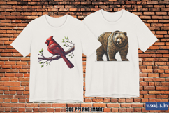 Woodland Animal PNG Clipart Bundle Product Image 4