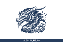 Western Dragon Vector SVG Bundle Product Image 4