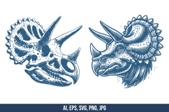 Triceratops Vector SVG Bundle Product Image 4
