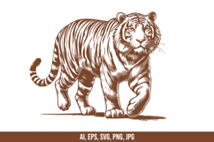 Tiger Vector SVG Bundle Product Image 4