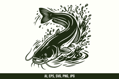 Wels Catfish Vector SVG Bundle Product Image 5