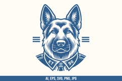 Police Dog Vector SVG Bundle Product Image 6