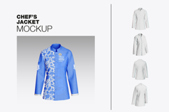 Women&#039;s Chef&#039;s Jacket Mockup Product Image 1