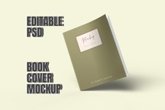 7.5x9.25 Book standing on edge mockup Product Image 1