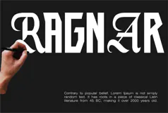 Aizen - Bold Condensed Display Font Product Image 5