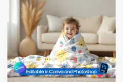 Baby Blanket Mockup Product Image 1