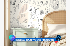 Room Wallpaper Editable Mockup Product Image 1